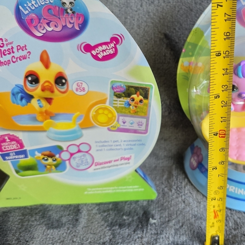 New Littlest Pet Shop Springtime Fun Rooster Easter edition Figure Set kid's toy - Picture 4 of 5